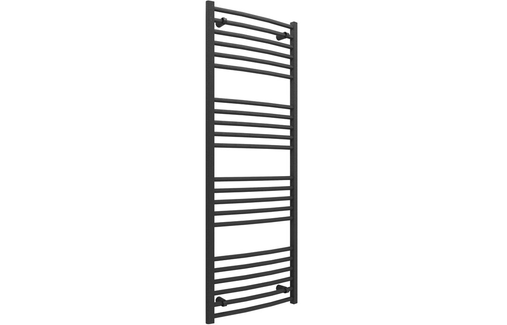 HOTT102982 - Farro Curved 30mm Ladder Radiator (500x1600x30mm) - Anthracite image
