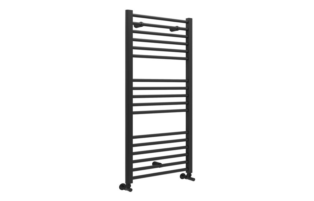 HOTT104982 - Farro Straight 30mm Ladder Radiator (600x1200x30mm) - Matt Black image