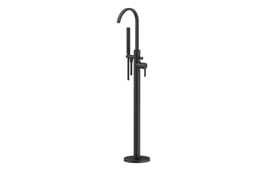 HOTT108098 - Revel Floor Standing Bath/Shower Mixer - Matt Black image