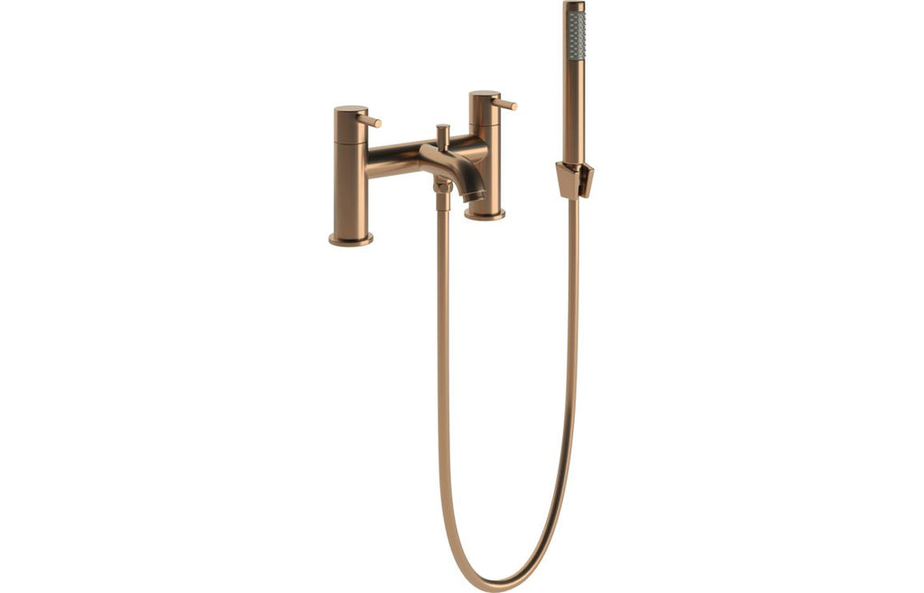 HOTT108991 - Clasique Bath/Shower Mixer & Bracket - Brushed Bronze image