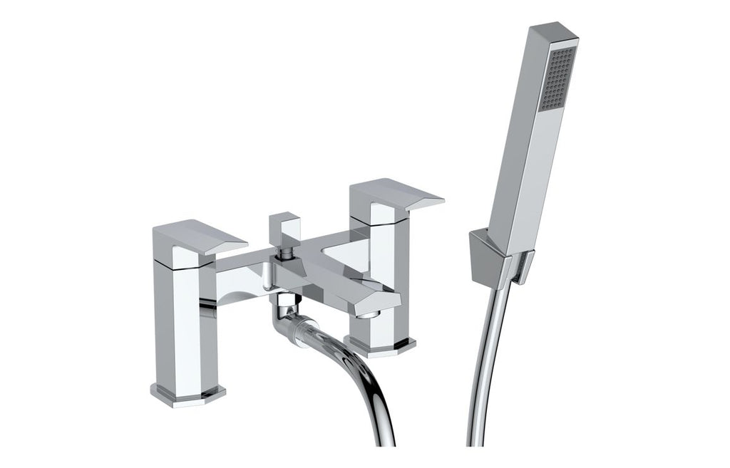 HOTT111522 - Roma Bath/Shower Mixer & Bracket - Chrome image