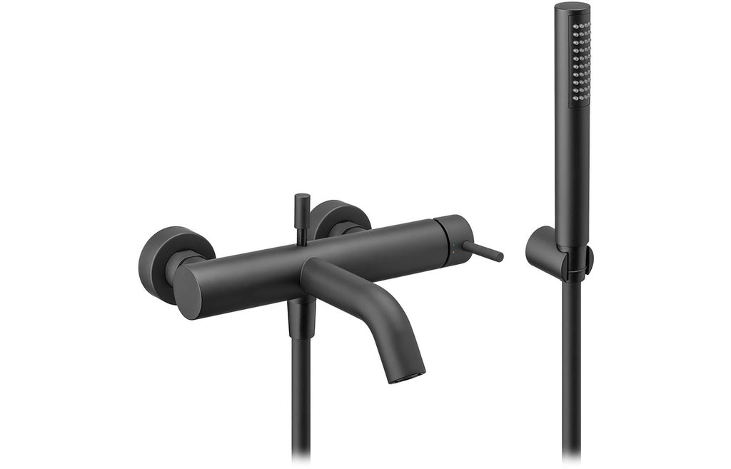 DITB2138 - Vema Maira Wall Mounted Bath/Shower Mixer - Matt Black image