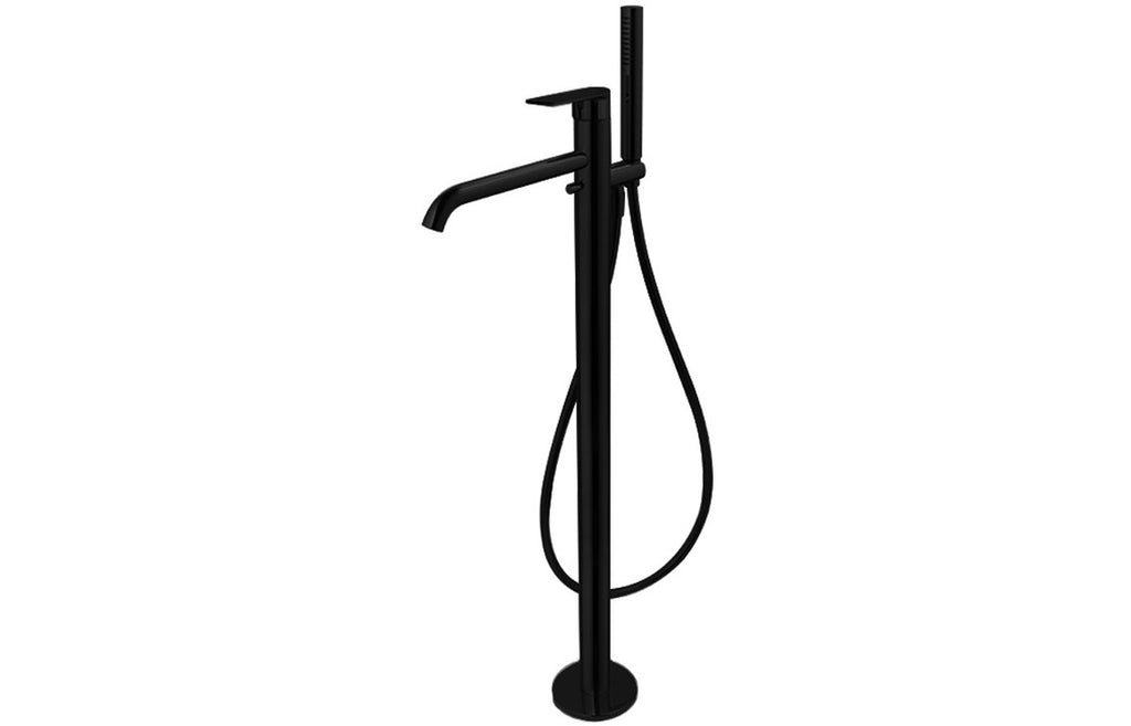DITBP1004 - Vema Timea Floor Standing Bath/Shower Mixer - Matt Black image