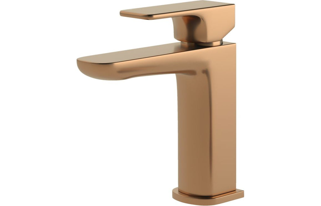 HOTT108994 - Mercio Cloakroom Basin Mixer & Waste - Brushed Bronze image