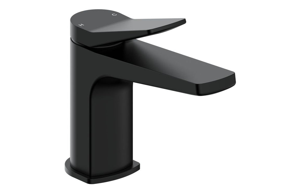 HOTT111513 - Nice Basin Mixer & Waste - Matt Black image