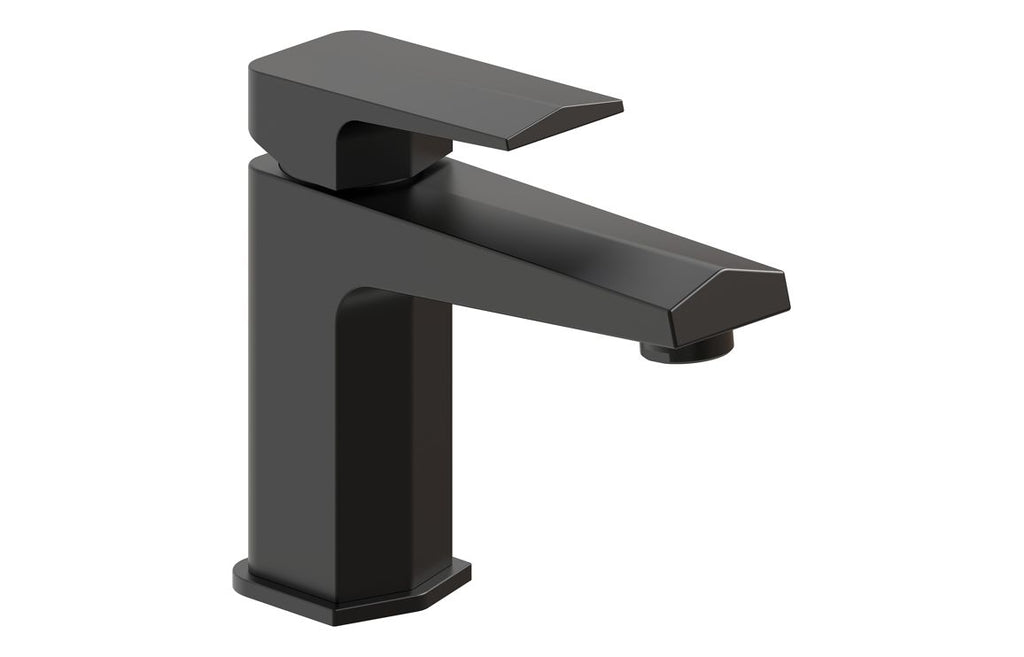 HOTT111523 - Roma Basin Mixer & Waste - Matt Black image