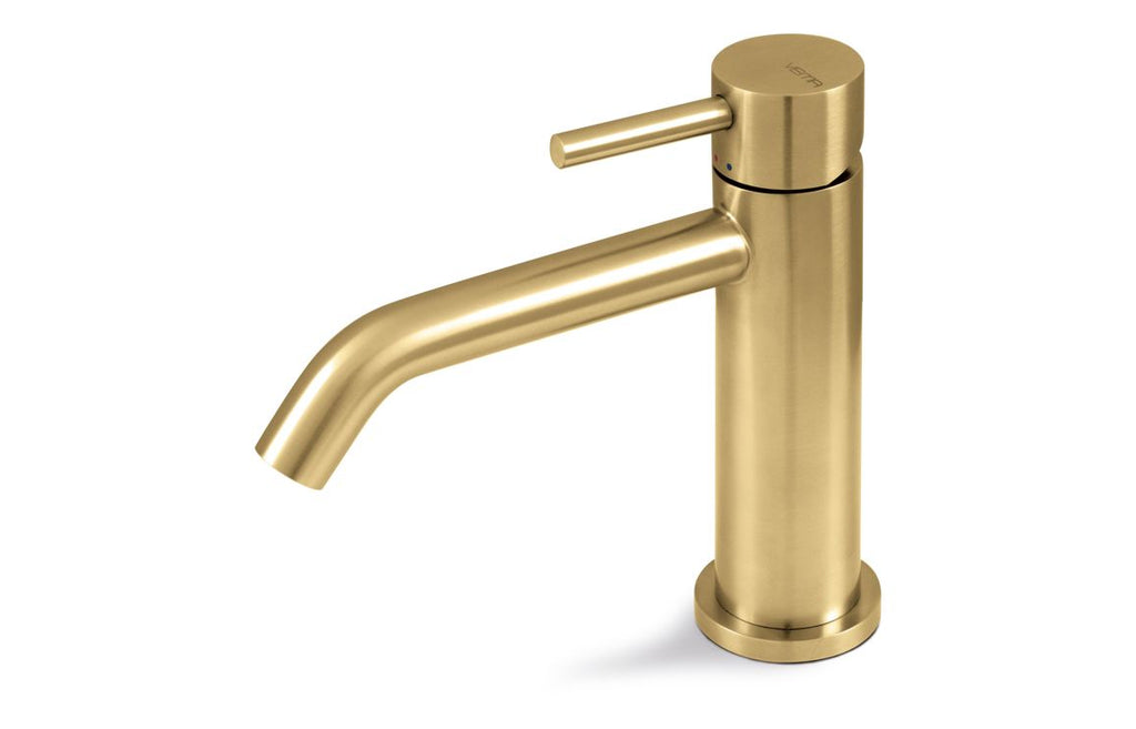 DITS1398 - Vema Tiber Basin Mixer - Brushed Brass image