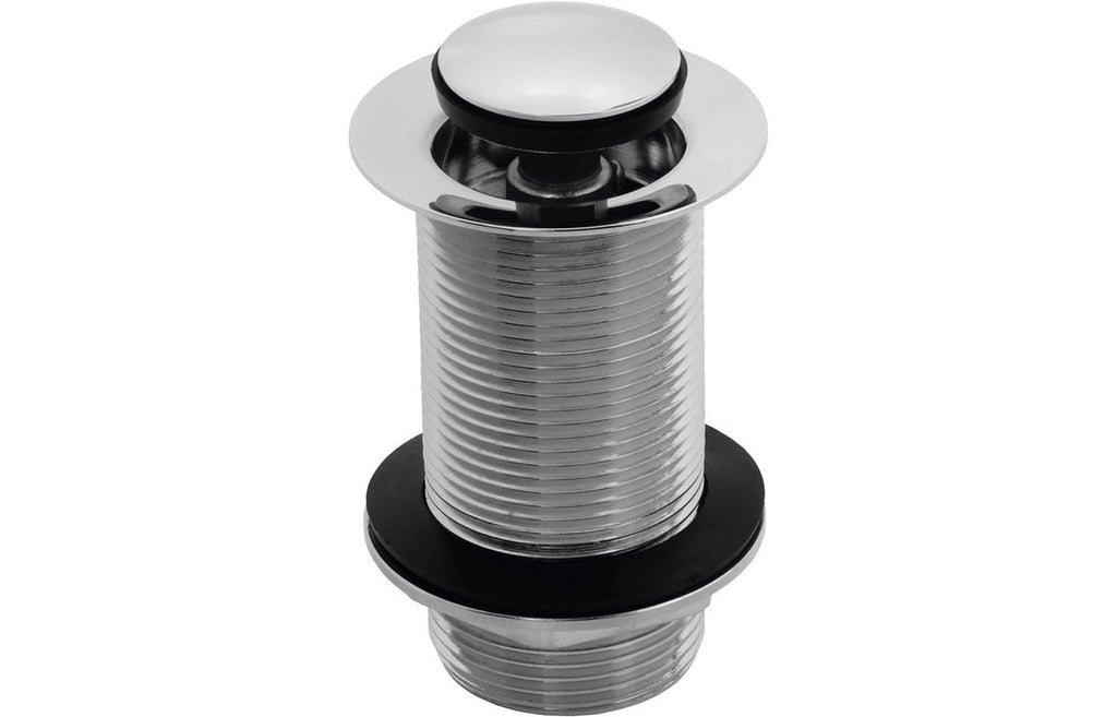 HOTT105683 - Unslotted Round Basin Waste - Chrome image