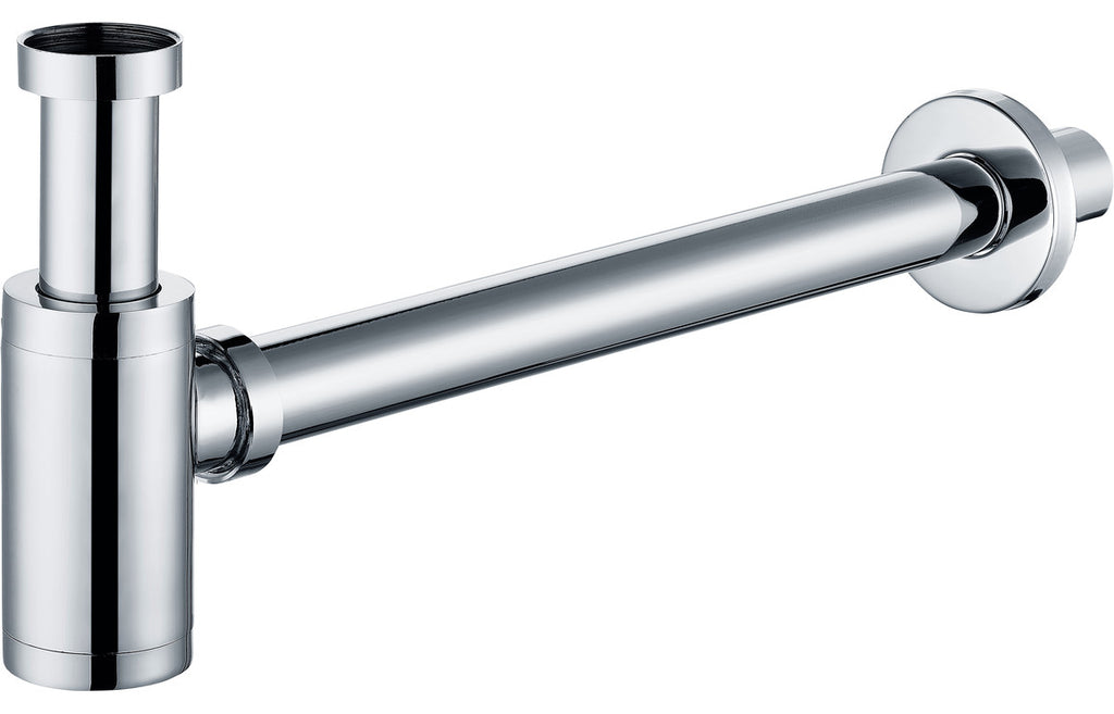 HOTT105822 - Modern Round Bottle Trap - Chrome image