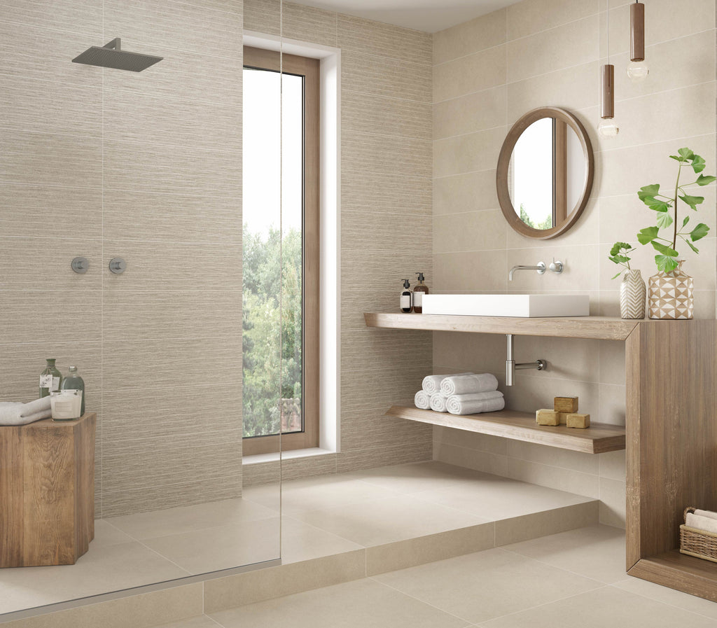 HTS0144 - Era  600mm x 600mm x 8mm Almond Floor Rectified image