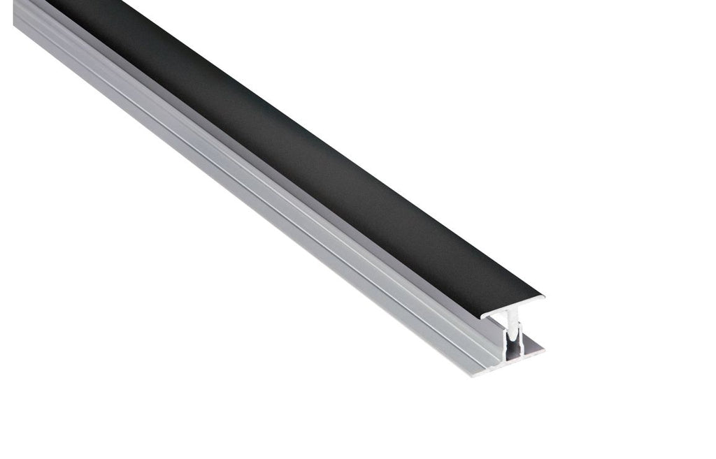 DIWW0416 - Fibo Black H-Shaped Stacking Profile 2.4m image