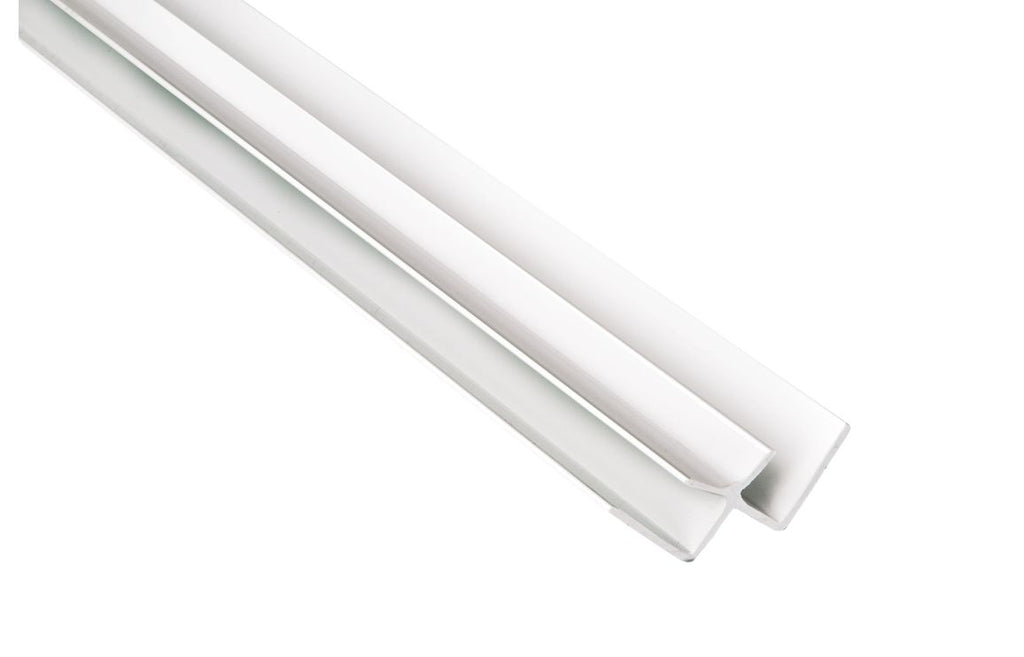 DIWW0450 - Fibo White PVC Internal Profile 2.4m image