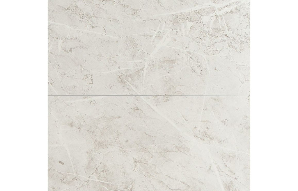 DIWW0140 - Fibo Marble - White Marble (Tile Effect) - Single image