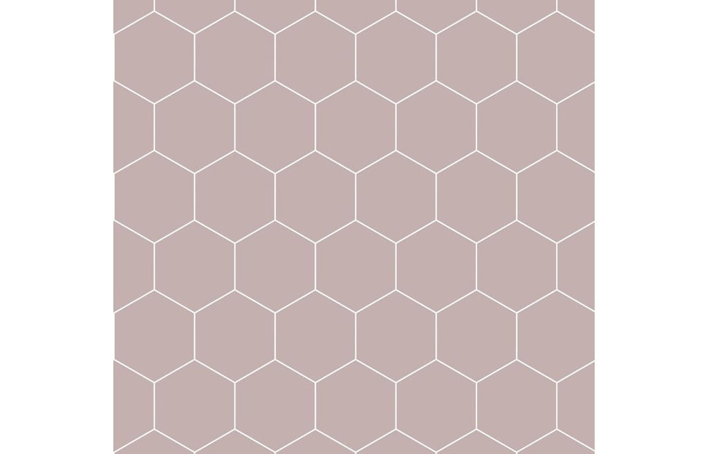 DIWW0378 - Fibo Urban - Dusky Pink (Hexagonal) - Pk/2 image