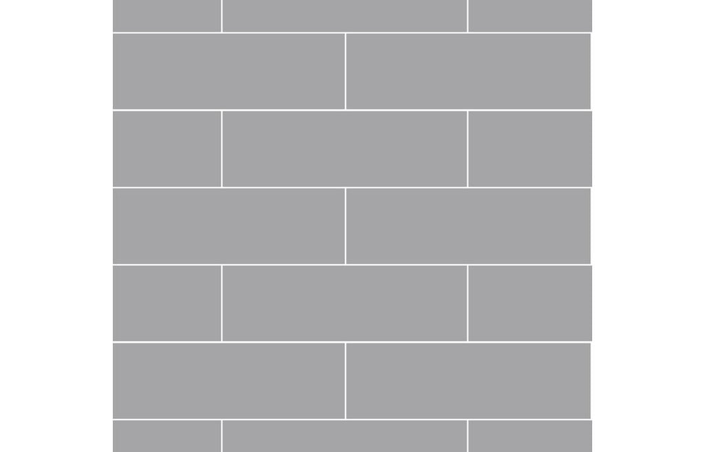 DIWW0176 - Fibo Urban - Medium Grey (Metro Brick) - Single image