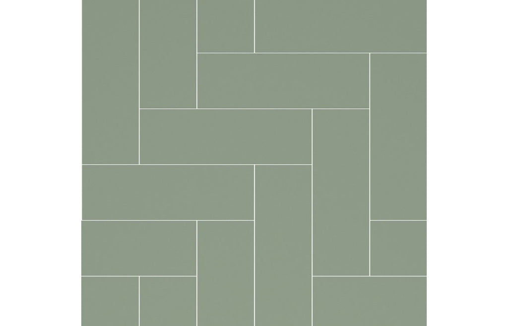 DIWW0180 - Fibo Urban - Olive Green (Straight Herringbone) - Single image