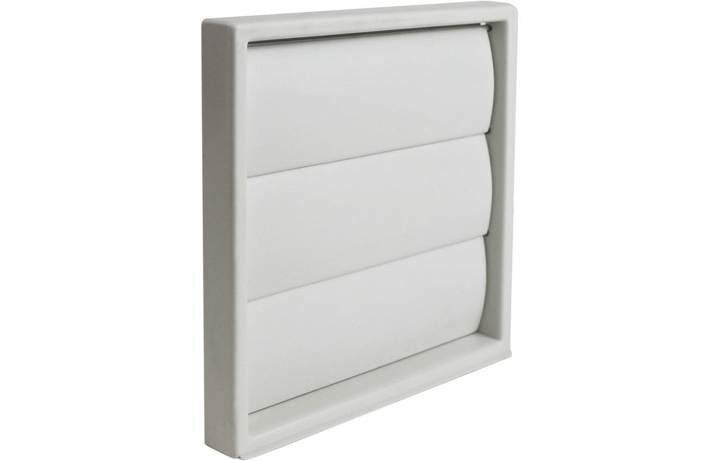 LMN014 - Manrose 100mm Gravity Shutter Dual Fitting Grille - White image