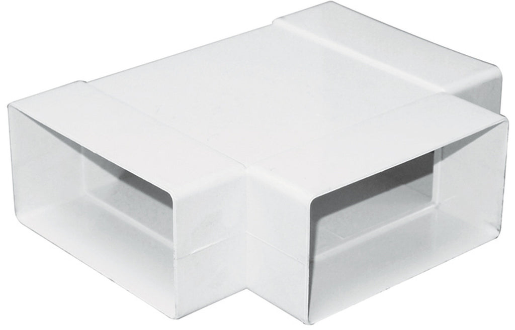 LMN048 - Manrose 110 x 54mm Horizontal T-Piece - White image
