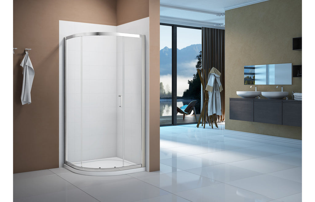 DIEO1020 - Merlyn Vivid Boost 1000x800mm 1 Door Offset Quadrant image