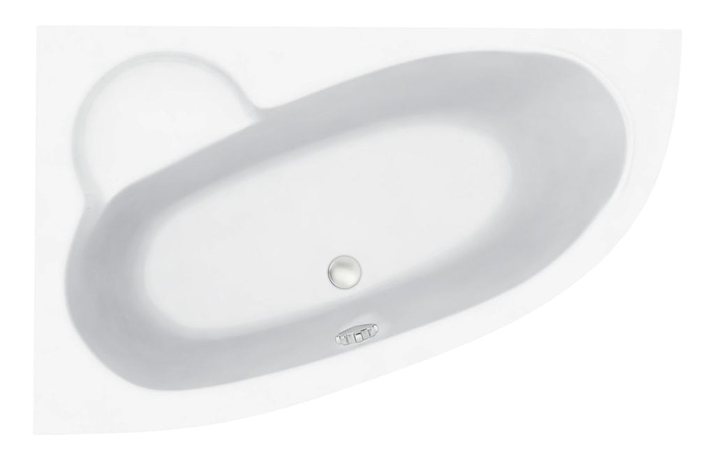 HOTT105672 - Poole 1500x950x600mm 0TH Offset Corner Bath w/Legs (LH) image