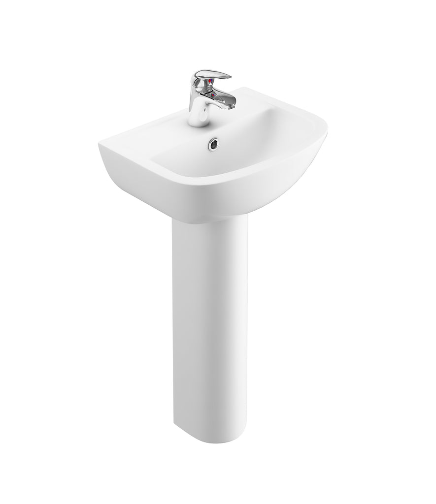 SWCE002 - Howe 455mm x 355mm 1 Tap Hole Basin - White image