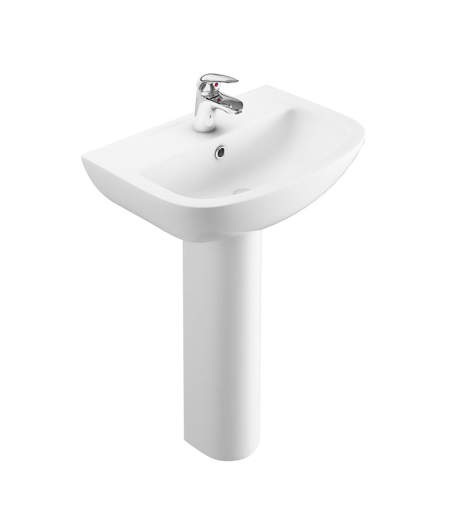 SWCE003 - Howe 550mm x 390mm 1 Tap Hole Basin - White image