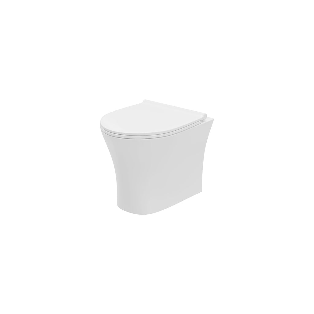 SWCE027 - Willen Rimless 350mm x 460mm x 350mm Wall Hung Pan - White image