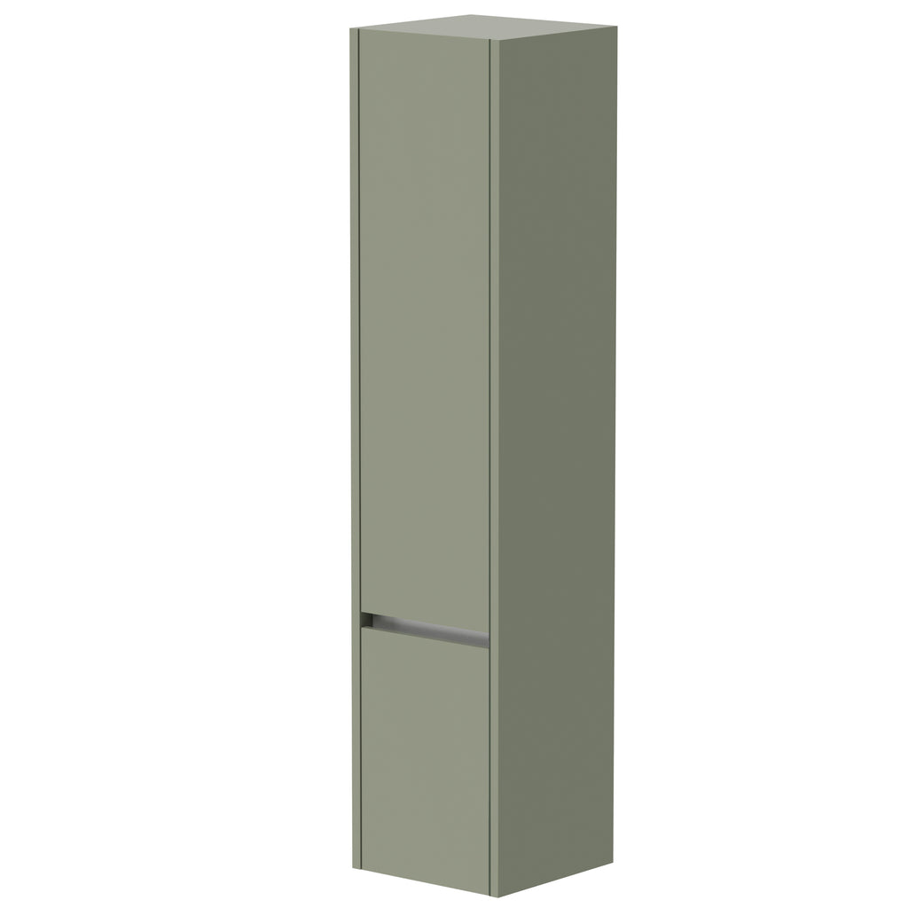 SWFU031 - Glebe 1600mm x 350mm x 350mm 2 Door Tall Boy Storage Unit - Savannah Green image