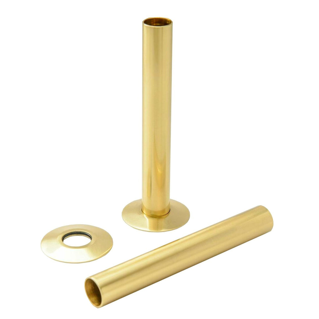 SWRV034 - Swan Sleeve Set 18mm x 130mm - Brushed Brass image