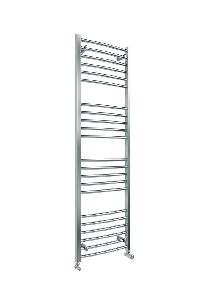 SWTW064 - Campbell Curved 1600 x 500mm Towel Warmer - Chrome image