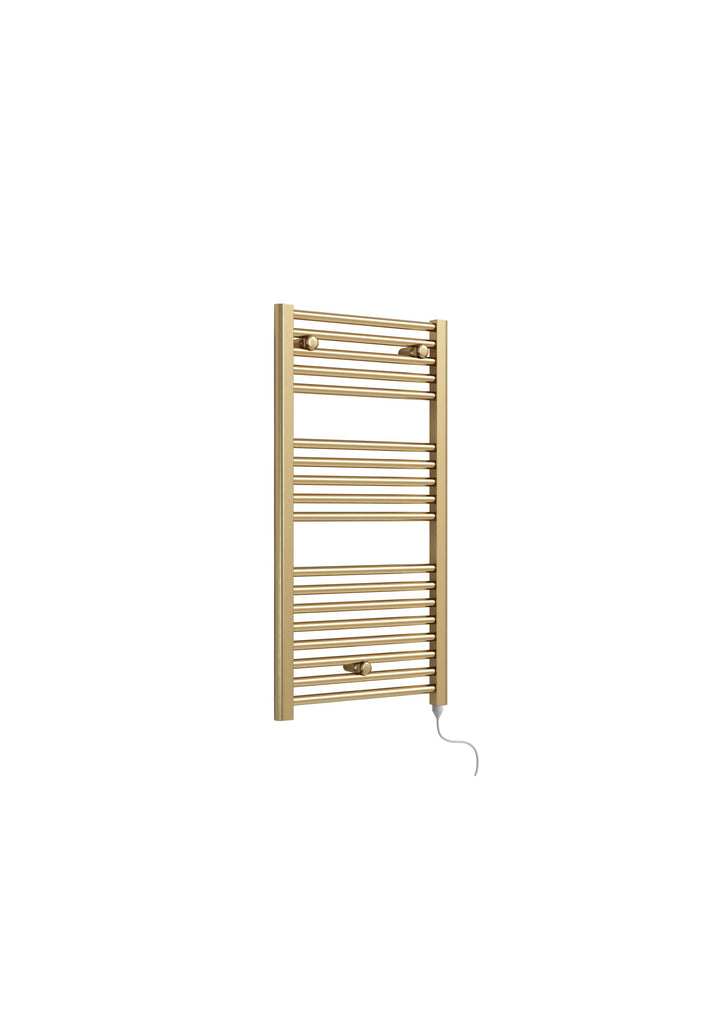 SWTW079 - Campbell Electric 920 x 480mm Towel Warmer - Brass image
