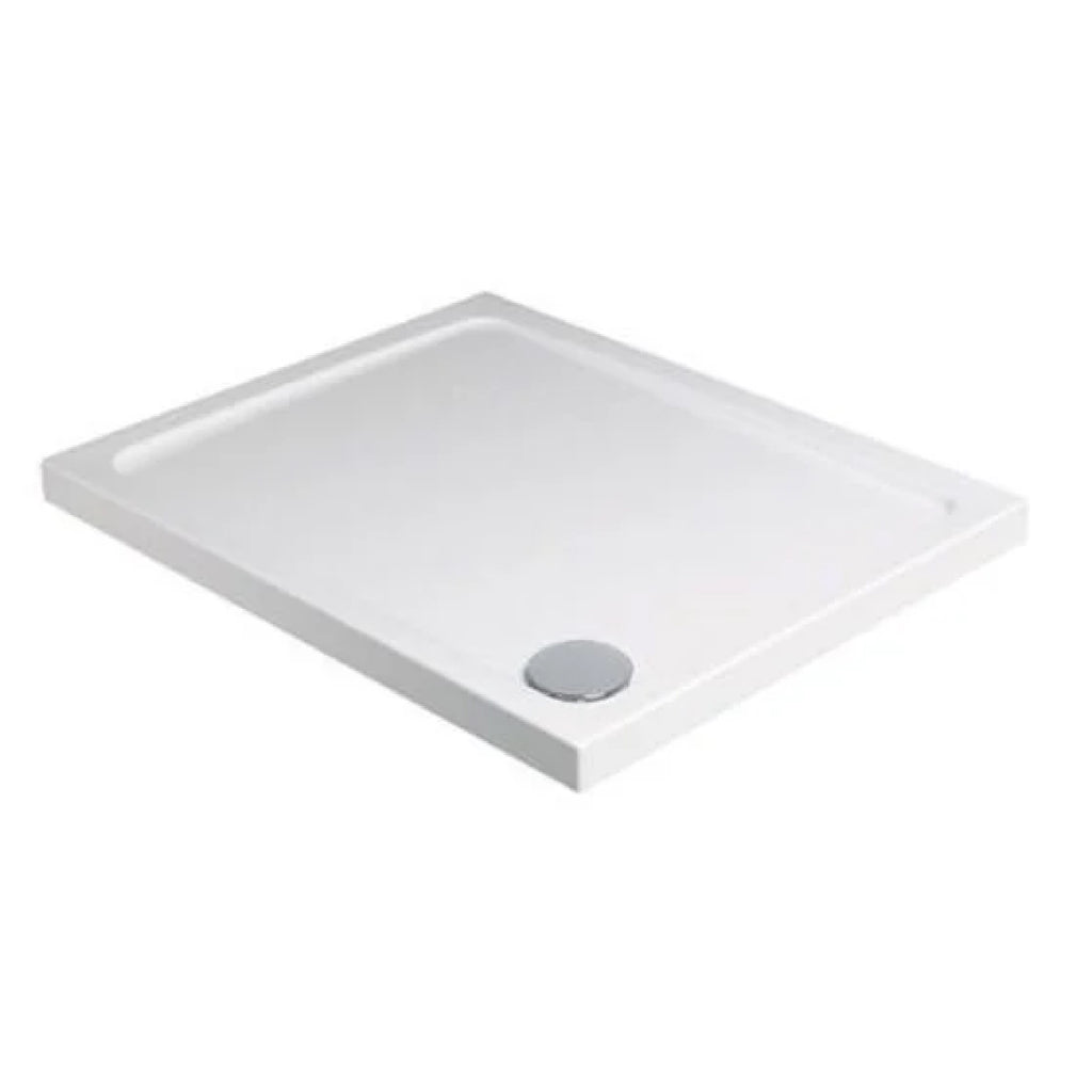 SWTY043 - Stony 800mm x 800mm Anti-Slip Shower Tray - White image