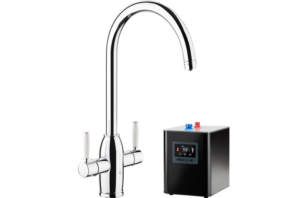 PT10052 - Abode Province 4 IN 1 Monobloc Tap & Proboil.4E Tank - Chrome image