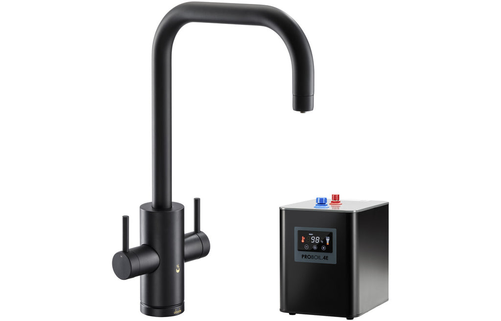 PT10272 - Abode Project 4 IN 1 Monobloc Tap & Proboil.4E Tank - Matt Black image