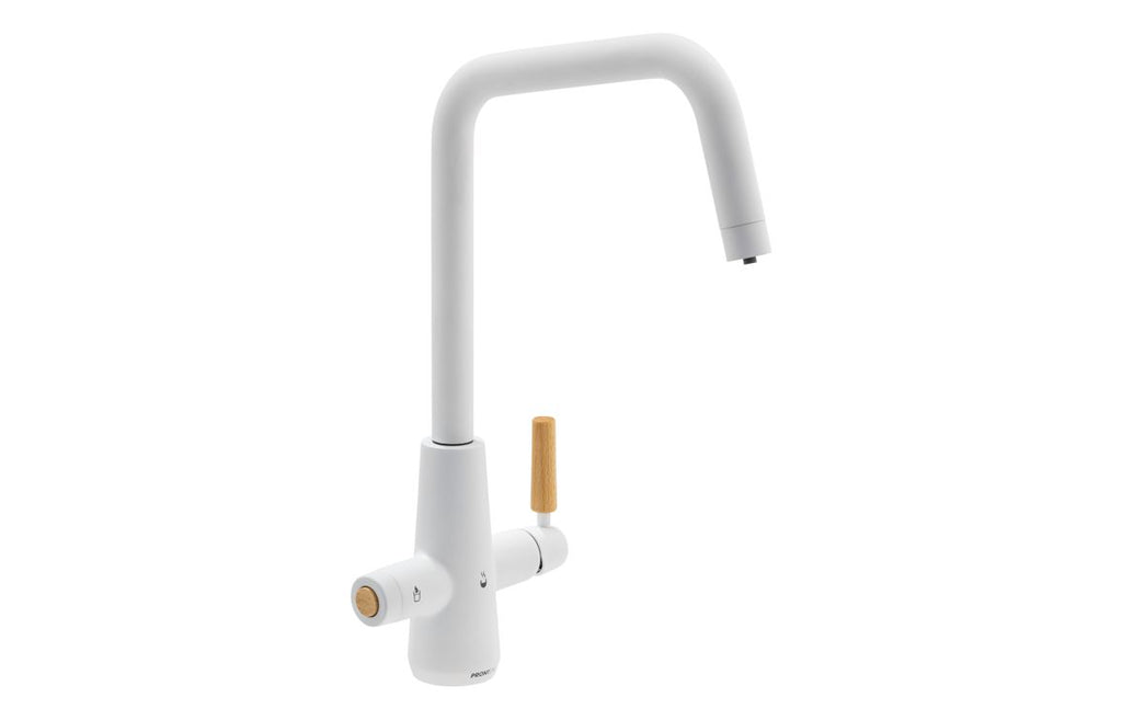 PT1043 - Abode Scandi-E 4 IN 1 Monobloc Tap - Matt White image