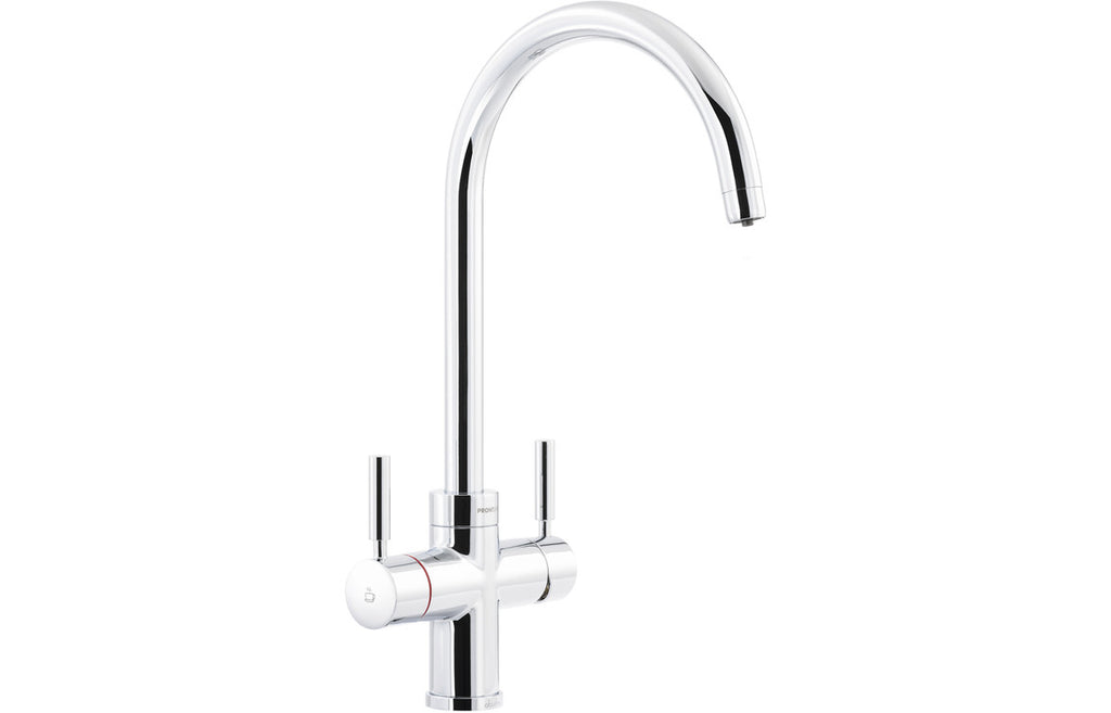 PT1101 - Abode Prostream 3 IN 1 Swan Spout Monobloc Tap - Chrome image