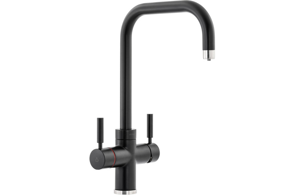 PT1114 - Abode Prostyle 3 IN 1 Quad Spout Monobloc Tap - Matt Black image