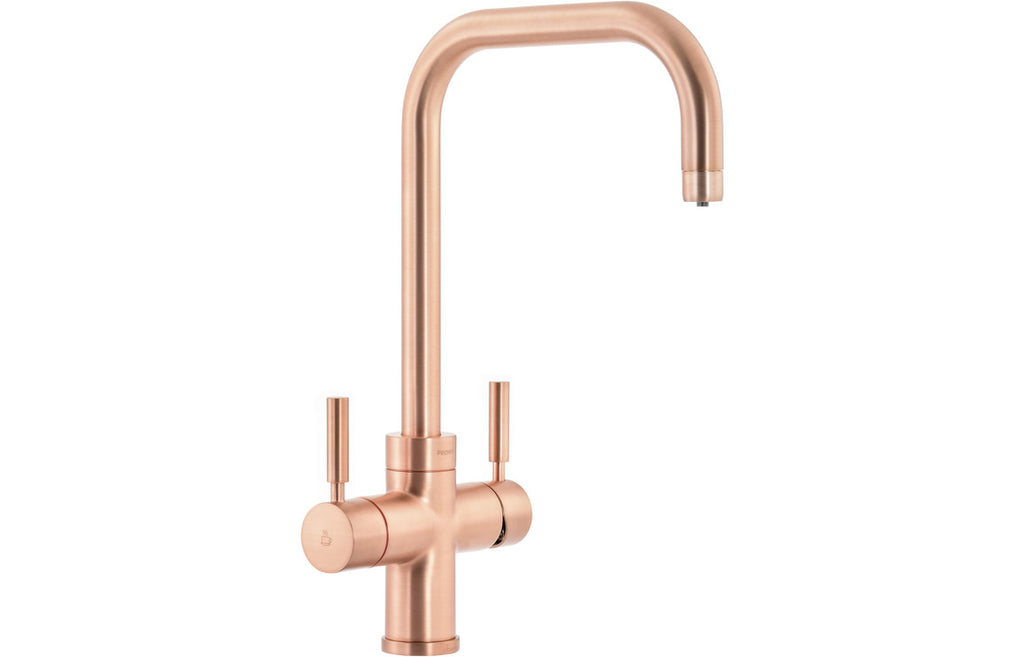 PT1115 - Abode Prostyle 3 IN 1 Quad Spout Monobloc Tap - Urban Copper image