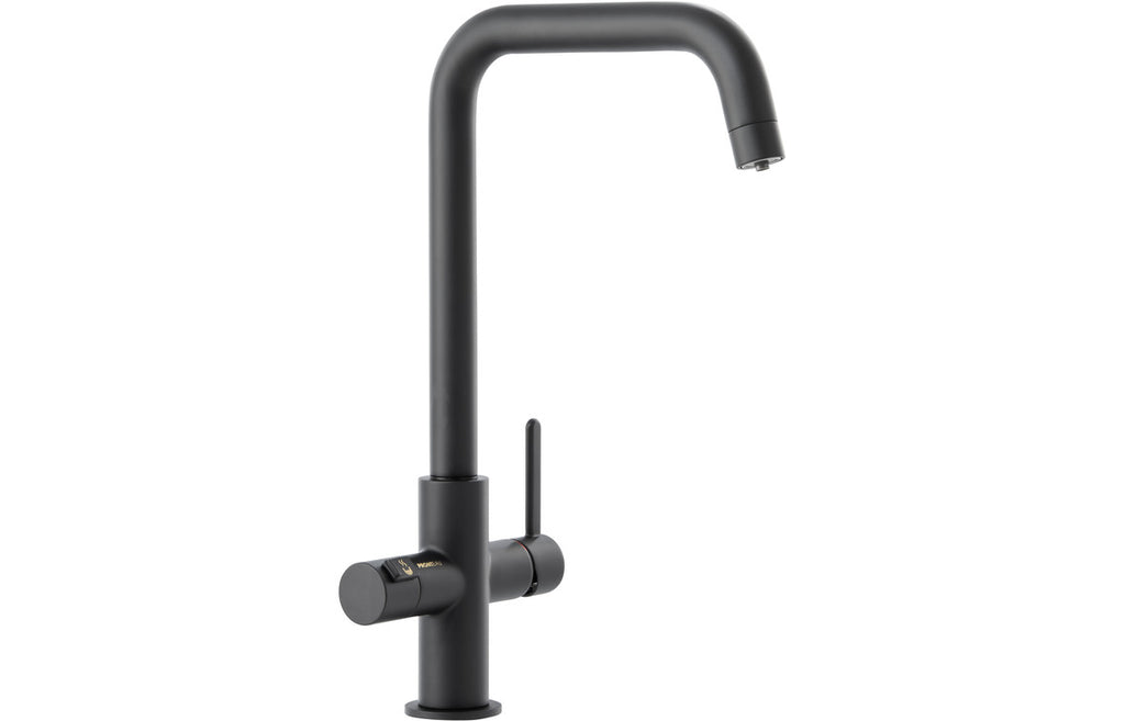 PT1142 - Abode Prothia 3 IN 1 Quad Spout Slimline Monobloc Tap - Matt Black image