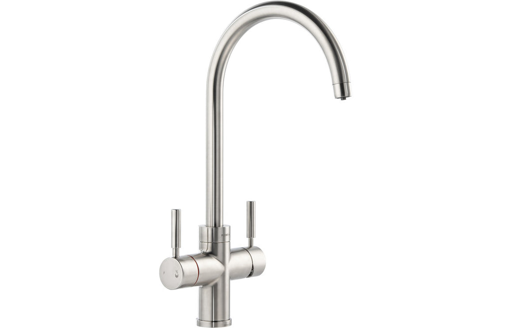 PT1151 - Abode Propure 4 IN 1 Swan Spout Monobloc Tap - Brushed Nickel image