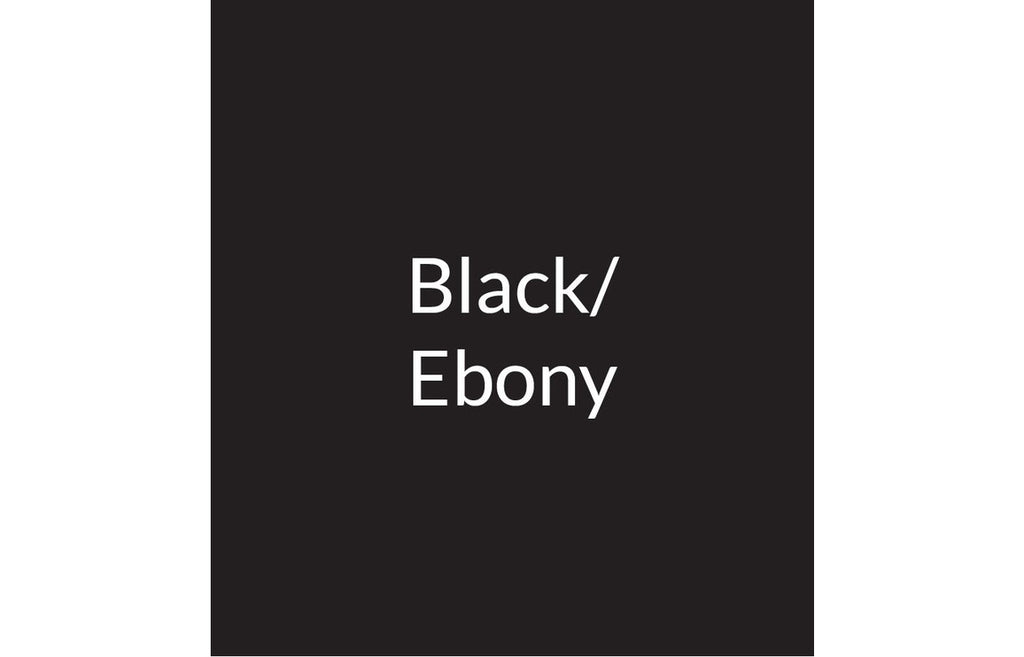 LES001 - Prima LES001 60cm Straight Glass Splashback - Ebony Black image