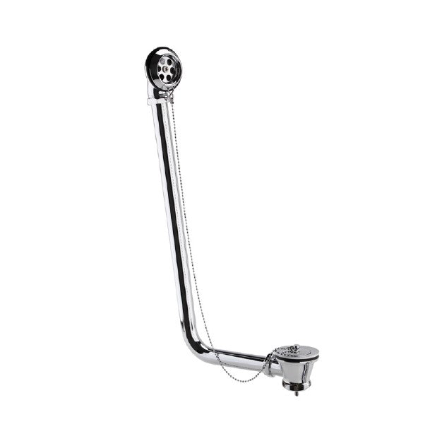 SWBR067 - Combi Bath Waste  w/ Overflow & Parking Plug - Chrome image
