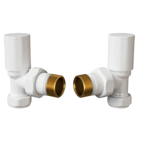 SWRV013 - Swan Non-Thermostatic Angled Valve - White image