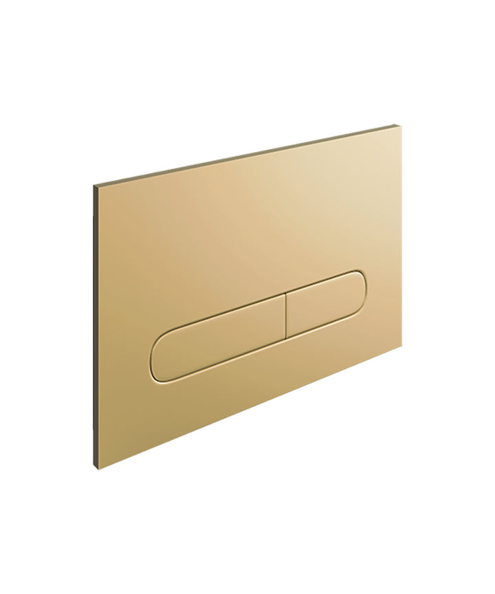 TRC-201-BB - Rocco2 Curvo Wall Plate - Brushed Brass image