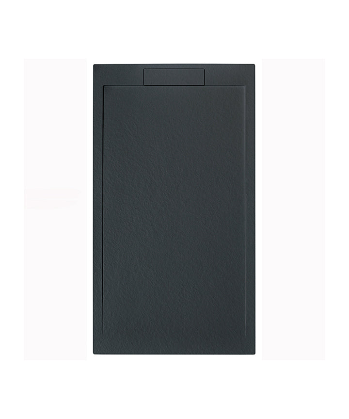 TRG-834-RS - Giorgio Lux Rectangle Shower Tray 1200 x 900 Graphite Slate image