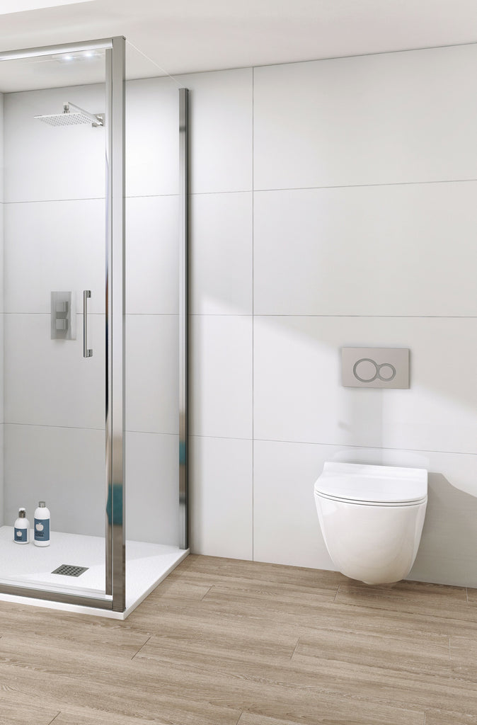 TRV-304-CP - Rivelo 900 frameless side panel - Chrome image