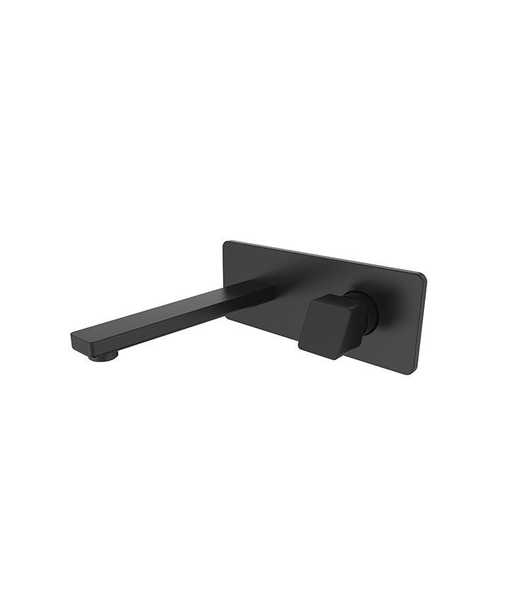TSE-204-CP - Sentire Wall Mounted Basin Mixer Cube Handle image