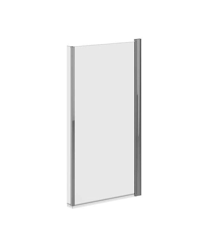 TSI-108-RH-CP - Messina pivoting 6mm shower glass screen RH - Chrome image