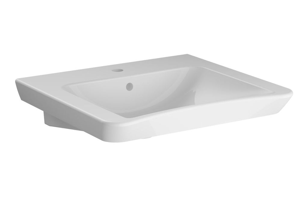 VTPB1128 - VitrA S20 600x545mm 1TH Basin w/Overflow - White image