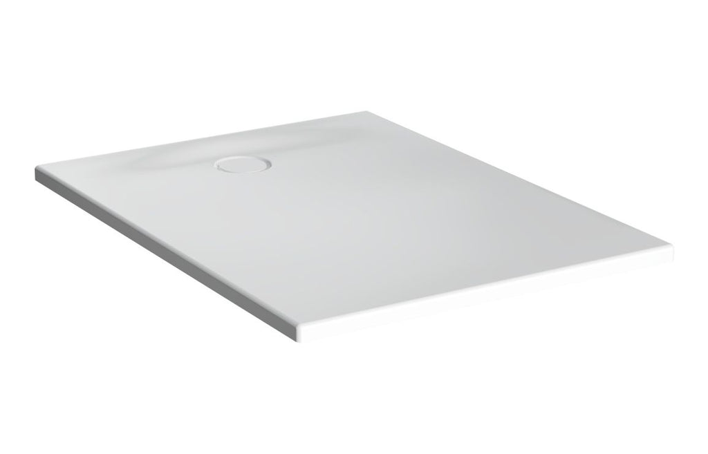 VTET1002 - VitrA Leaf 1000mm x 900mm Rectangular Tray - White image